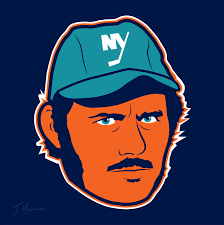 Ny islanders bench boss barry trotz hoisting the cup. My Ny Islanders Fisherman Idea Cartoon Drawings Designs To Draw Drawings