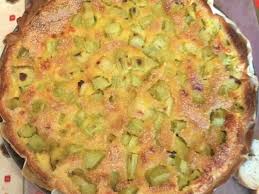Tarte A La Rhubarbe Rapide Recette Recettes De Cuisine Tarte Rhubarbe Rhubarbe