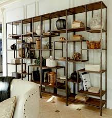 Moderne Muse Bisque Bunching Etagere 1w513 Lamps Plus Industrial Apartment Decor French Industrial Decor Metal Bookcase