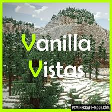 Pocket edition apk mod is a world popular 3d sandbox game. Vanilla Vistas Realistic Biomes Mod For Minecraft 1 16 5 1 12 2 Pc Java Mods