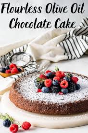 Olive Oil Chocolate Cake Recipe Yummy Cakes Cupcake Recipes Easy Cake Recipes