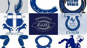 The colts logo design is a dark blue horseshoe which has remained almost unaltered throughout the years, features a distinctive blue horseshoe. See The Colts Logo In A Different Light