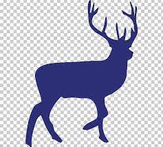Reindeer Silhouette Png Antler Art Cartoon Christmas Collage Silhouette Png Reindeer Silhouette Reindeer