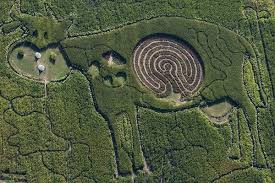 Pin By Elena Carbonell On Labyrinths Labyrinth Maze Crop Circles Labyrinth