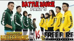 Siapa yang jogetnya paling asyik? Pubg Vs Free Fire Dance Youtube Video Izle Indir