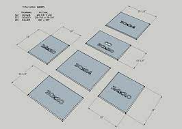 Plyo Box Sides And Dimensions Diy Gym Diy Workout Plyo Box