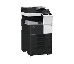 Because of unavailable paper size (copy, print and fax) are bypassed by consecutive jobs. Bizhub 367 287 Multi Function Printer Konica Minolta