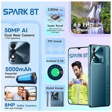 Refurbished) Tecno Spark 8T (4GB, 64GB ...