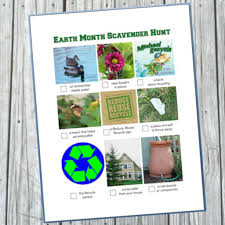 I had a request to make some of my earth day math codes more kindergarten friendly which i thought was an awesome idea! Earth Day Scavenger Hunt Free Printable Edventures With Kids