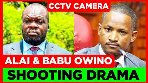 BREAKING NEWS! DCI CCTV expose How Robert Alai Wanted to Sh00t Babu Owino