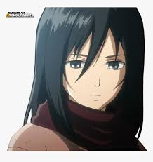 Персонаж аниме, манги и ранобэ. Anime Render Mikasa Ackerman Hd Png Download Transparent Png Image Pngitem