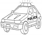 Un tutoriel facile pour les enfants pour apprendre à dessiner une voiture de police de façon simple. Coloriage Voiture De Police Dessin Voiture De Police Sur Coloriage Info