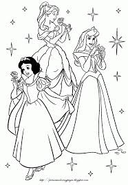 Do your kids love free coloring pages? Free Printable Disney Princesses Coloring Page Coloring Home