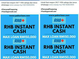 This loan is convenient if you want good interest rates and easy access to release yourself from financial burdens. Personal Loan Easy Rhb Sungai Mas Plaza
