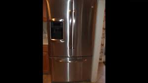 Ge Bottom Freezer Refridgerator Fix Evaporator Coil Drain Model Gfss6kkx Youtube