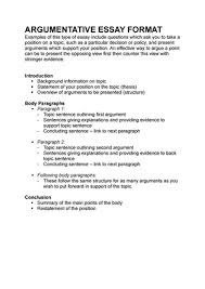 Sep 05, 2011 · argument: Argumentative Essay Format Argumentative Essay Format Examples Of This Type Of Studocu