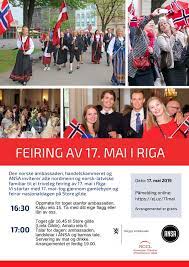 Slå ring om et flerkulturelt 17. Feiring Av 17 Mai I Riga Den Norske Norwegian Embassy In Riga Facebook