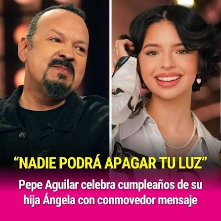 Pepe Aguilar fue franco y en medio de las polémicas por la que atraviesa  Ángela le dedicó un mensaje donde fue claro con ella 😮🥺❤️  https://www.univision.com/famosos/pepe-aguilar-se-sincera-con-angela-en-su-cumpleanos-has-crecido-entre-luces-y  ...