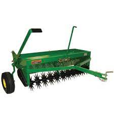 Electric lawn aerator is suitable to be used if the size of your lawn is huge. Lawn Aerators Riding Mower Tractor Attachments The Home Depot
