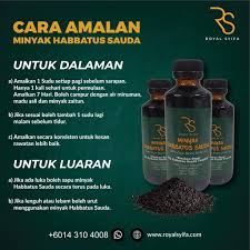 Cek beragam manfaatnya dan cara mengonsumsi habbatussauda di sini! Royal Syifa Pembekal Makanan Sunnah Berkualiti