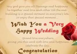 Use these wedding wishes and wedding card messages to offer your congratulations to the couple. 52 Happy Wedding Wishes For On A Card