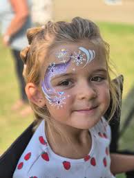 A favourite design yesterday at a Christmas in August event at Sewerby Hall  and Gardens #bridmas #facepainterbridlington #snowflakefacepaint