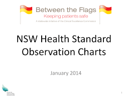 Nsw Health Standard Observation Charts Between The Flags Slhd