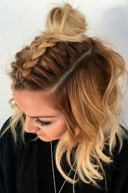 If you can give some creative thought of playing with your gorgeous hair, you will never regret to go for short hair. Braided Hairstyles For Short Hair