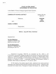 Arbitrator TEACHNJ Decisions