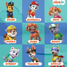 Nick Jr A Cual De Los Personajes De Pawpatrol Se Facebook