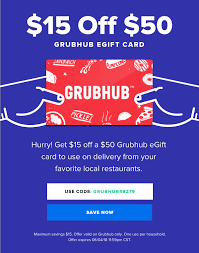 Grubhub is an online food ordering company that connects customers with nearby restaurants. Raise 15 Off Grubhub Starts Now Milled
