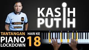 Hari 18 Kasih Putih Glenn Fredly Iringan Mudah Belajar Piano Keyboard Youtube Piano Belajar Youtube