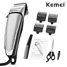 Explore a wide range of the best haircuts razor on besides good quality brands, you'll also find plenty of discounts when you shop for haircuts razor. Big Sale Kemei Hair Clipper For Men Km 4639 Electric Steel Blade Haircut Clipper Plug In Fast Razor For Haircut On Sale Razor For Haircut Hair Cutter For Men Clipper Razor Hair Cutting Machine
