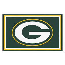 Fanmats Green Bay Packers 4 Ft X 6 Ft Area Rug 6577 The Home Depot Green Bay Packers Green Bay Packers Logo Nfl Green Bay