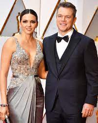 But it was matt's wife luciana barroso, 43, who brought the heat in a string bikini while. Instyle Auf Twitter Matt Damon And His Gorgeous Wife Luciana Barroso At The Oscars