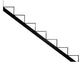 Treads are the horizontal deck boards of each step. Pylex 13907 7 Steps Steel Stair Stringers Black Amazon Com