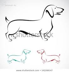Black And White Dachshund Face Clipart Vector Image Of An Dog Dachshund On A White Background Dachshund Drawing Dachshund Tattoo Dachshund Art