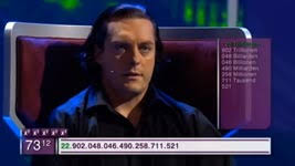 A mental calculation show from rudiger gamm, the super human calculator. Das Superhirn Rudiger Gamm Rechnet Potenzen Im Kopf Zdf Sendung Videos Cartoonland De