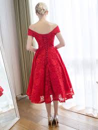 L'accès à un catalogue tendance à prix avantageux en un clic. Robe De Cocktail Robe Trapeze En Dentelle Col Bateau Robe Mi Longue Chic 2021 Milanoo Com