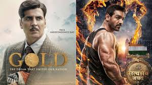 The film features john abraham and manoj bajpayee in lead roles. Gold V S Satyameva Jayate Akshay Kumar And John Abraham S Independence Day Releases Together Set The Box Office On Fire