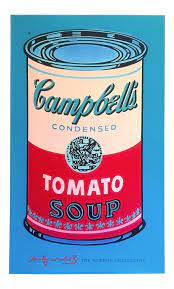 Andy Warhol Foundation Lithograph Print Pop Art Poster Campbell S Soup Can Red Pink 1965 In 2021 Warhol Art Campbell S Soup Cans Andy Warhol Art