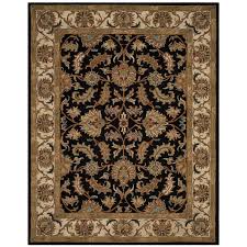 Black And Beige Rug Cranmore Oriental Handmade Tufted Wool Black Beige Area Rug Beige Area Rugs Oriental Area Rugs Wool Area Rugs