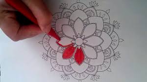 Mandala Boyama Ciz Ve Boya Youtube