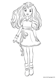 Coloring pages the best free audrey coloring images from. Evie From Descendants Wicked World Coloring Pages Printable