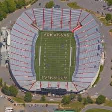 War Memorial Stadium In Little Rock Ar Virtual Globetrotting