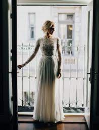 Modern Chic Brooklyn Wedding Amanda Sean Green Wedding Shoes Wedding Dress Long Sleeve Long Sleeve Wedding Wedding Dress Sleeves