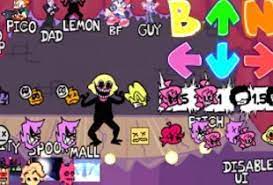 Friday night funkin' is made by ninjamuffin99 (programmer), phantomarcade (animator), kawaisprite (musician), and evilsk8r (artist) Fnf Character Test Playground Remake 4 Game Online Play Free