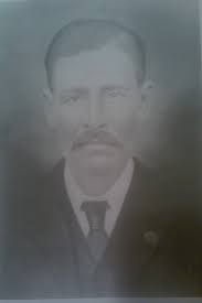 This is another picture of Joseph Mastin Hickman and his second wife, Sarah  Antoinette (Sallie) Smith. They had a couple of daughters who died young.  Fredonia Virginia Hickman was born circa 1859,