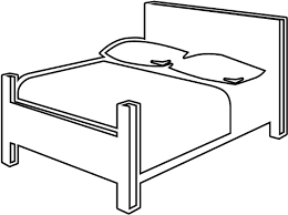 Download Bed Drawing Double Outline Of A Bed Png Image With No Background Pngkey Com Free autocad blocks of beds, double beds, pillows, nightstands in plan. download bed drawing double outline