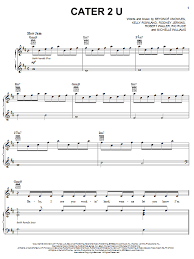 Destiny S Child Cater 2 U Sheet Music Pdf Notes Chords R B Score Piano Vocal Guitar Right Hand Melody Download Printable Sku 50967